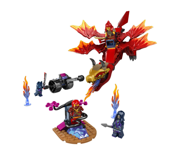 LEGO NINJAGO 71851 Smok-mech Kaia — zestaw bitewny - 1473535 - zdjęcie 3